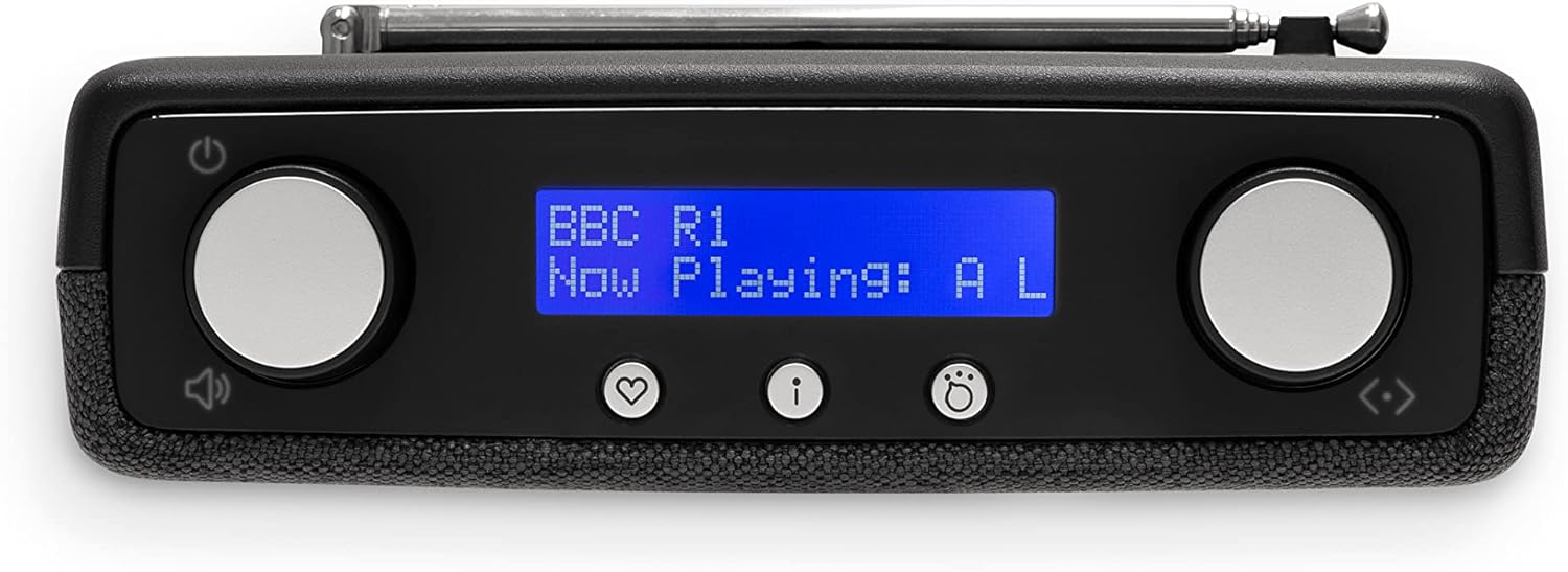Roberts Play11 DAB/DAB+/FM Digital Radio - Black thumbnail image