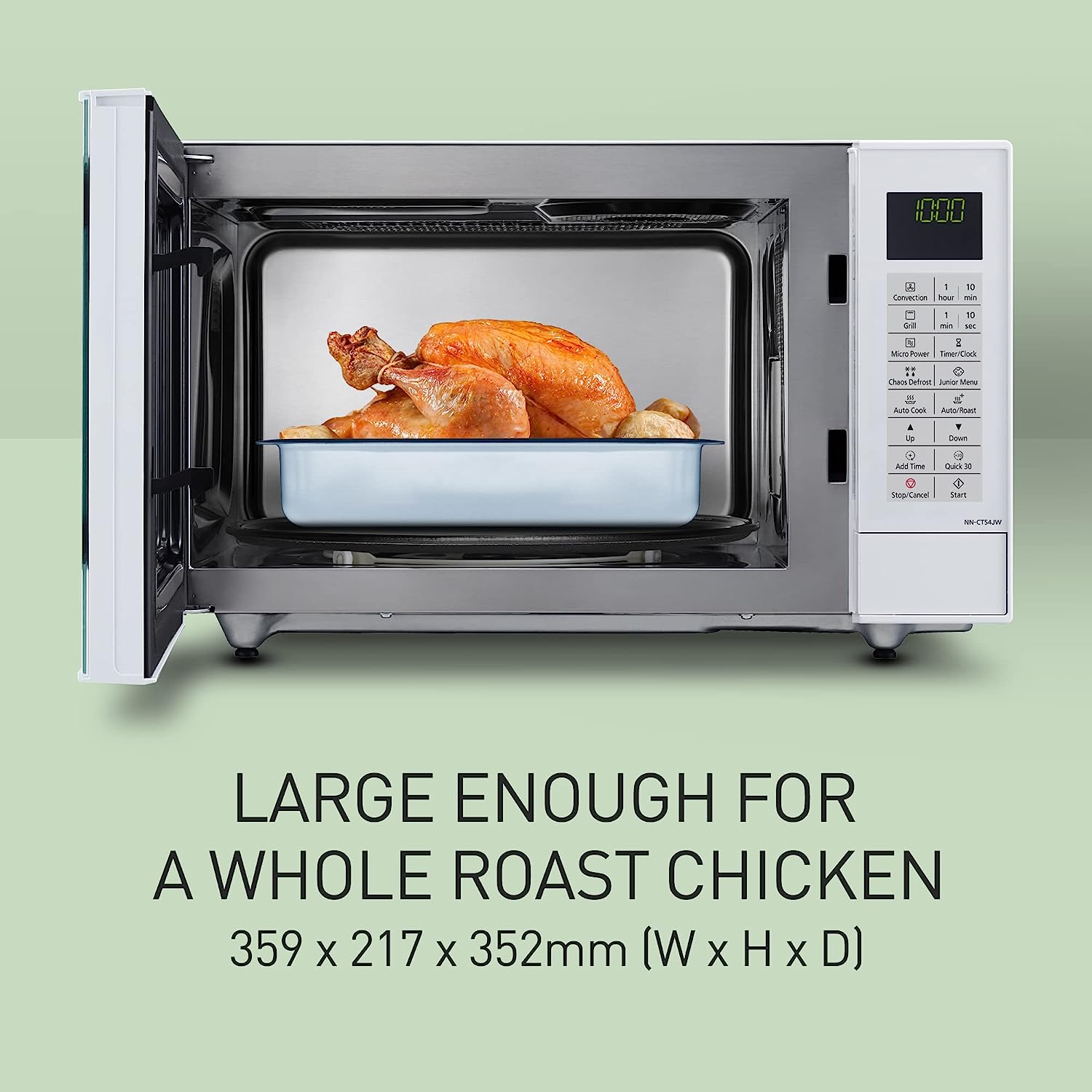 Panasonic NN-CT54JWBPQ Slimline Combination Microwave Oven & Grill thumbnail image