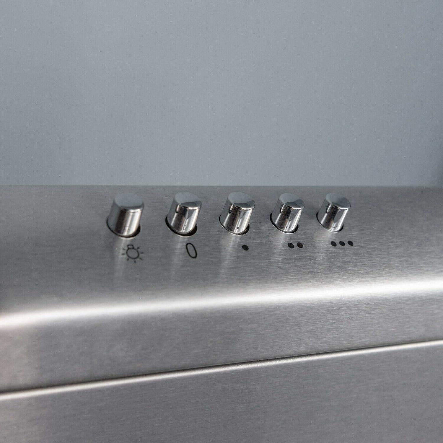 SIA STH60SS 60cm Stainless Steel Slimline Visor Cooker Hood Kitchen Extractor thumbnail image
