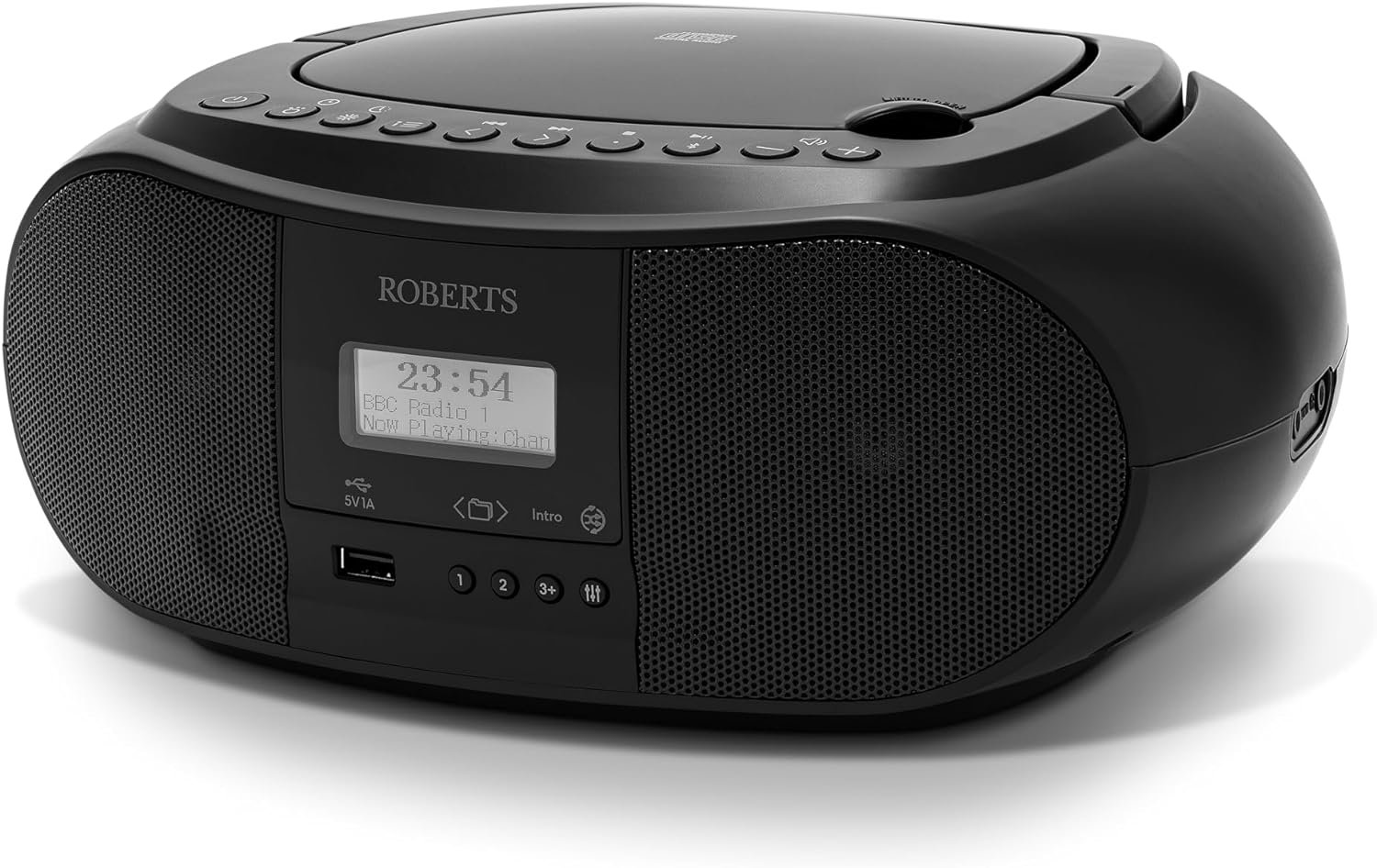 Roberts Zoombox 4 DAB/DAB+/FM boombox with Bluetooth, Black thumbnail image