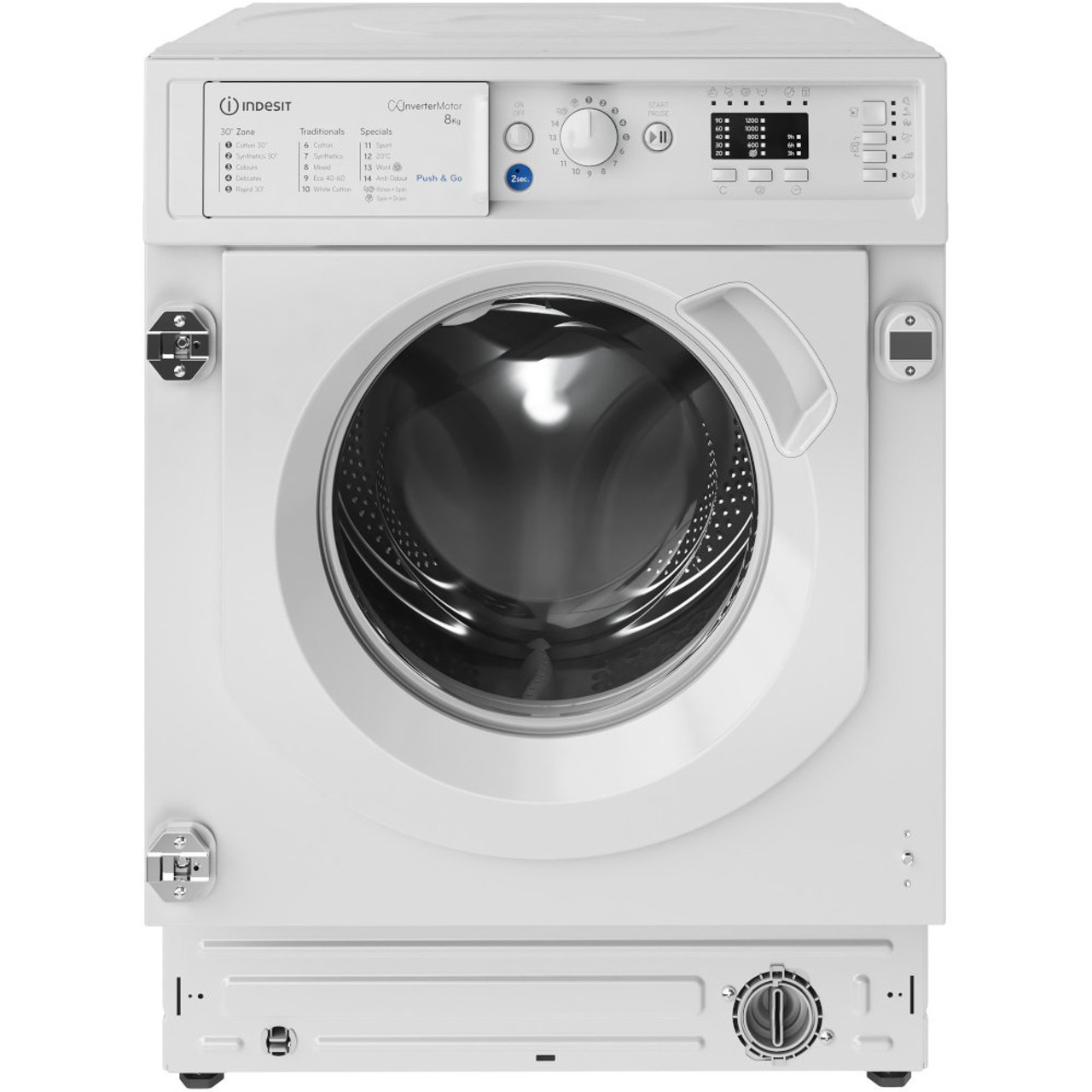 Indesit BIWMIL81485UK 8kg 1400rpm Integrated Washing Machine thumbnail image