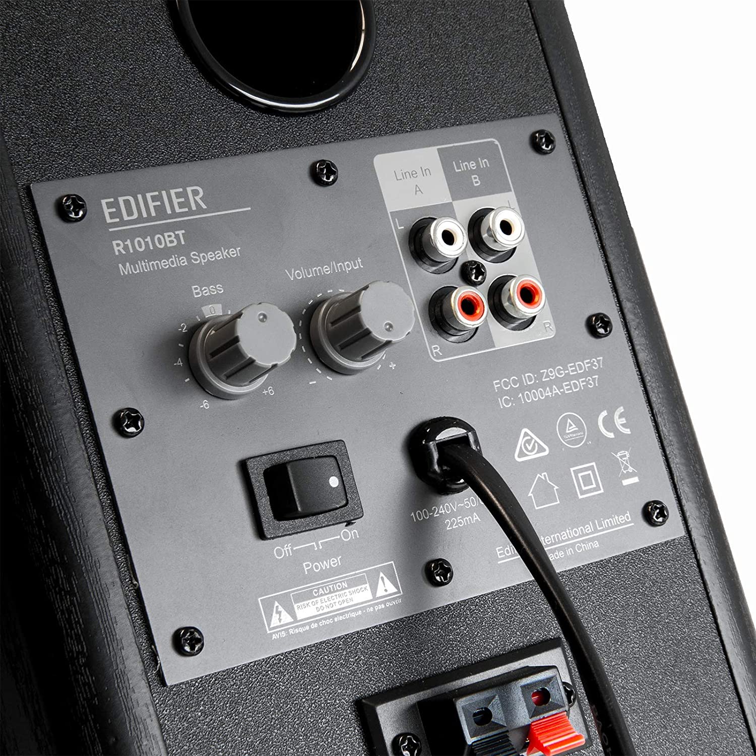 Edifier R1010BT - 4" Bluetooth Wireless - Studio Monitor Speaker (Pair) 24 Watts RMS - Black thumbnail image