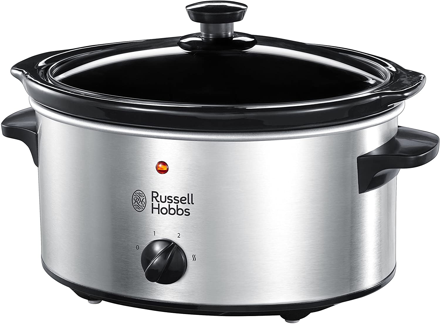 Russell Hobbs Slow Cooker 23200, 3.5 L - Stainless Steel Silver thumbnail image