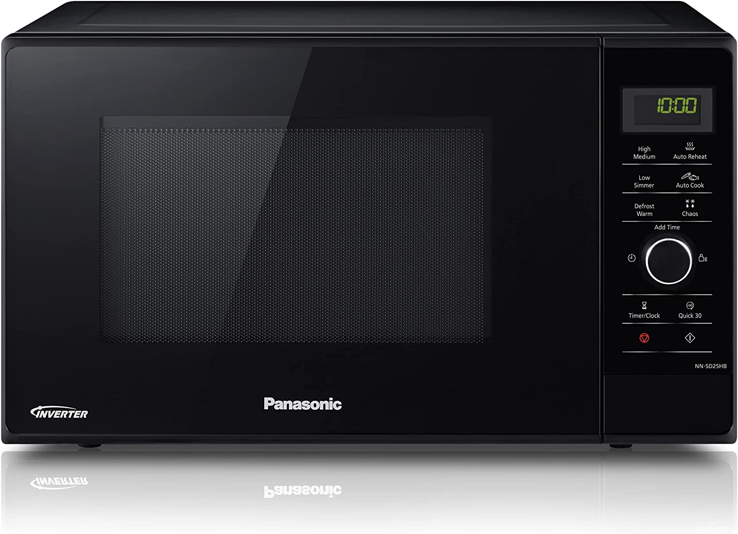 Panasonic NN-SD25HBBPQ 23L Solo Microwave Oven - Black thumbnail image