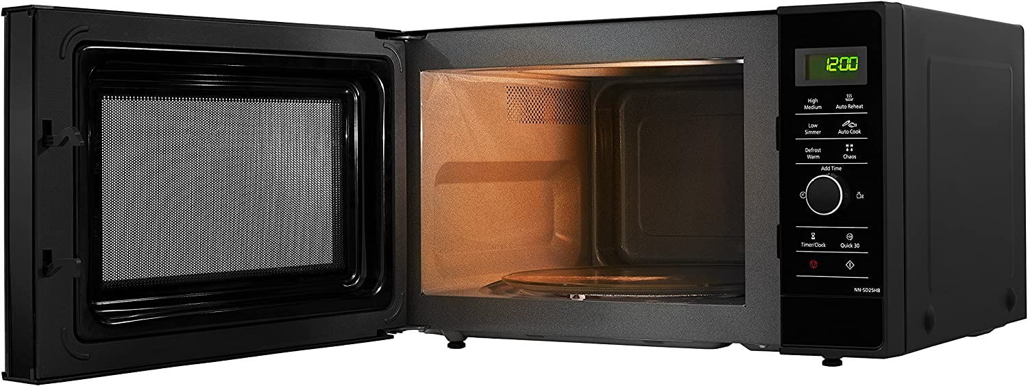Panasonic NN-SD25HBBPQ 23L Solo Microwave Oven - Black thumbnail image