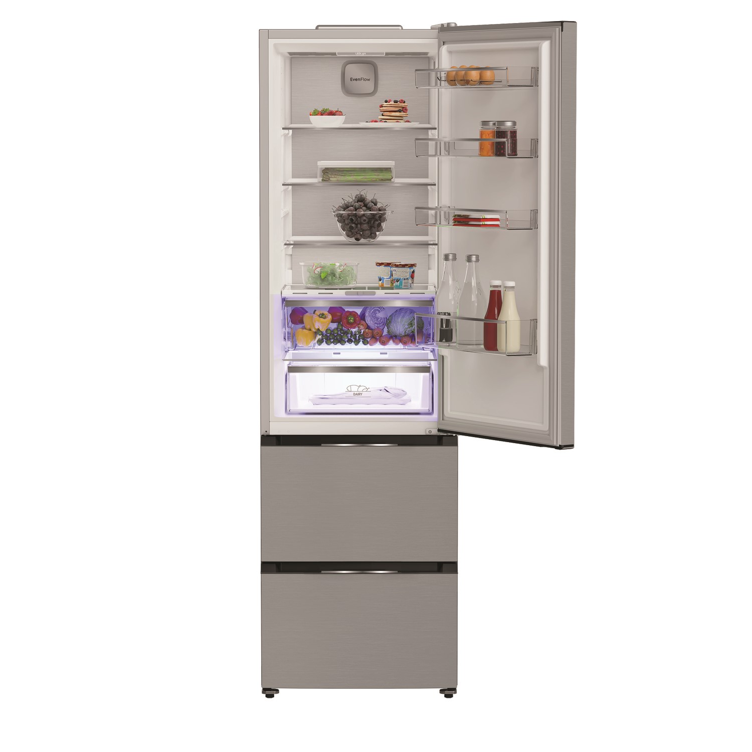 Hotpoint HPKF5351XP4UK - Dual No Frost Fridge Freezer - Silver thumbnail image
