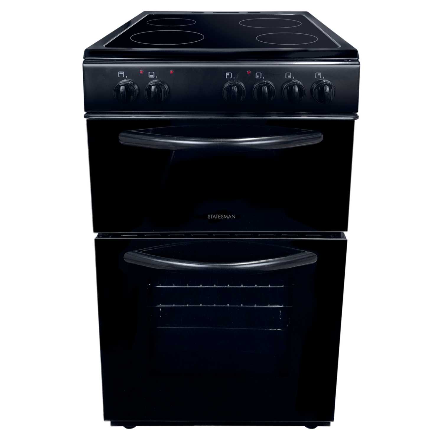 Statesman EDC50B 50CM Double Oven Electric Cooker Black thumbnail image