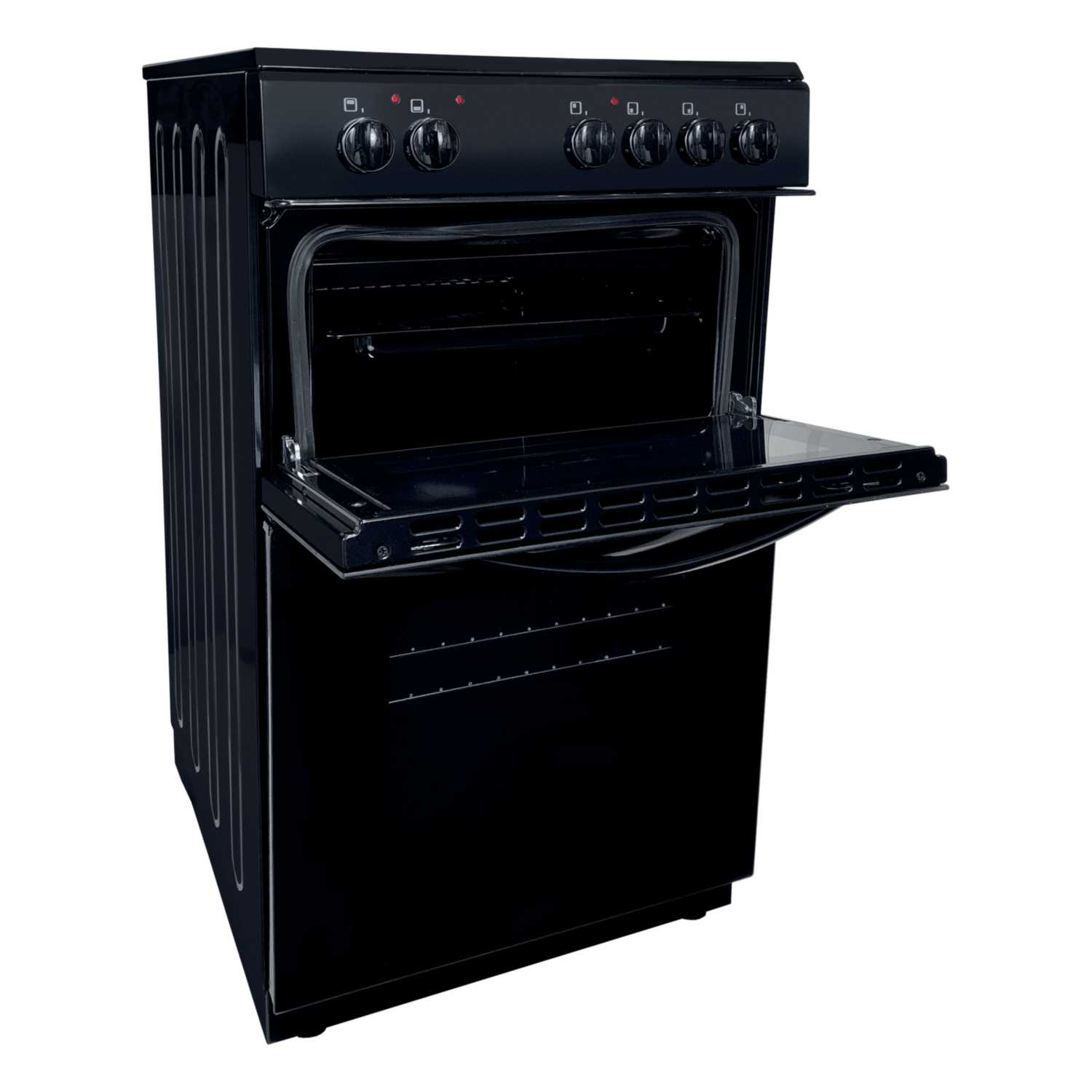 Statesman EDC50B 50CM Double Oven Electric Cooker Black thumbnail image