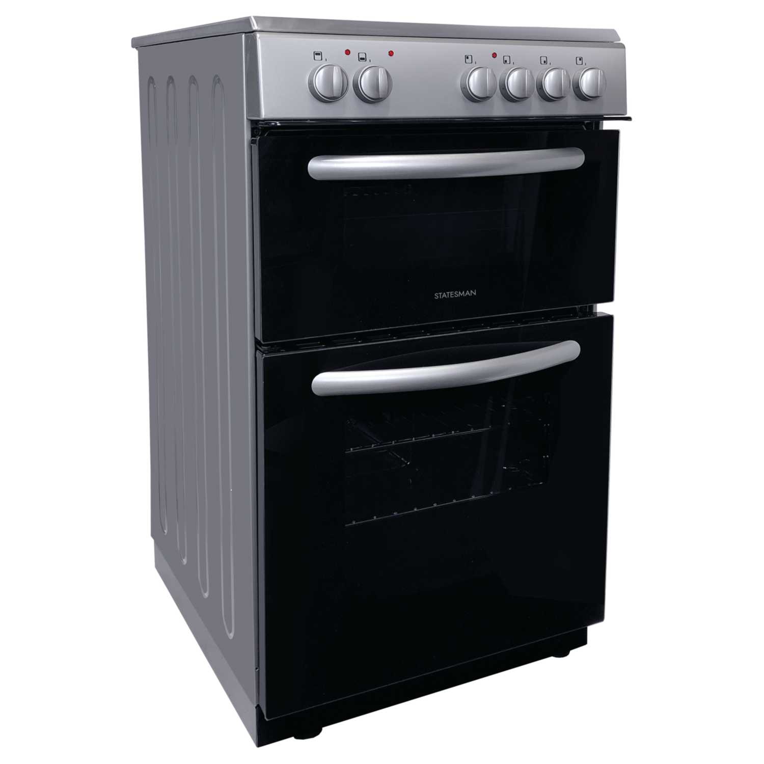 Statesman EDC50S 50CM Double Oven Electric Cooker Silver thumbnail image