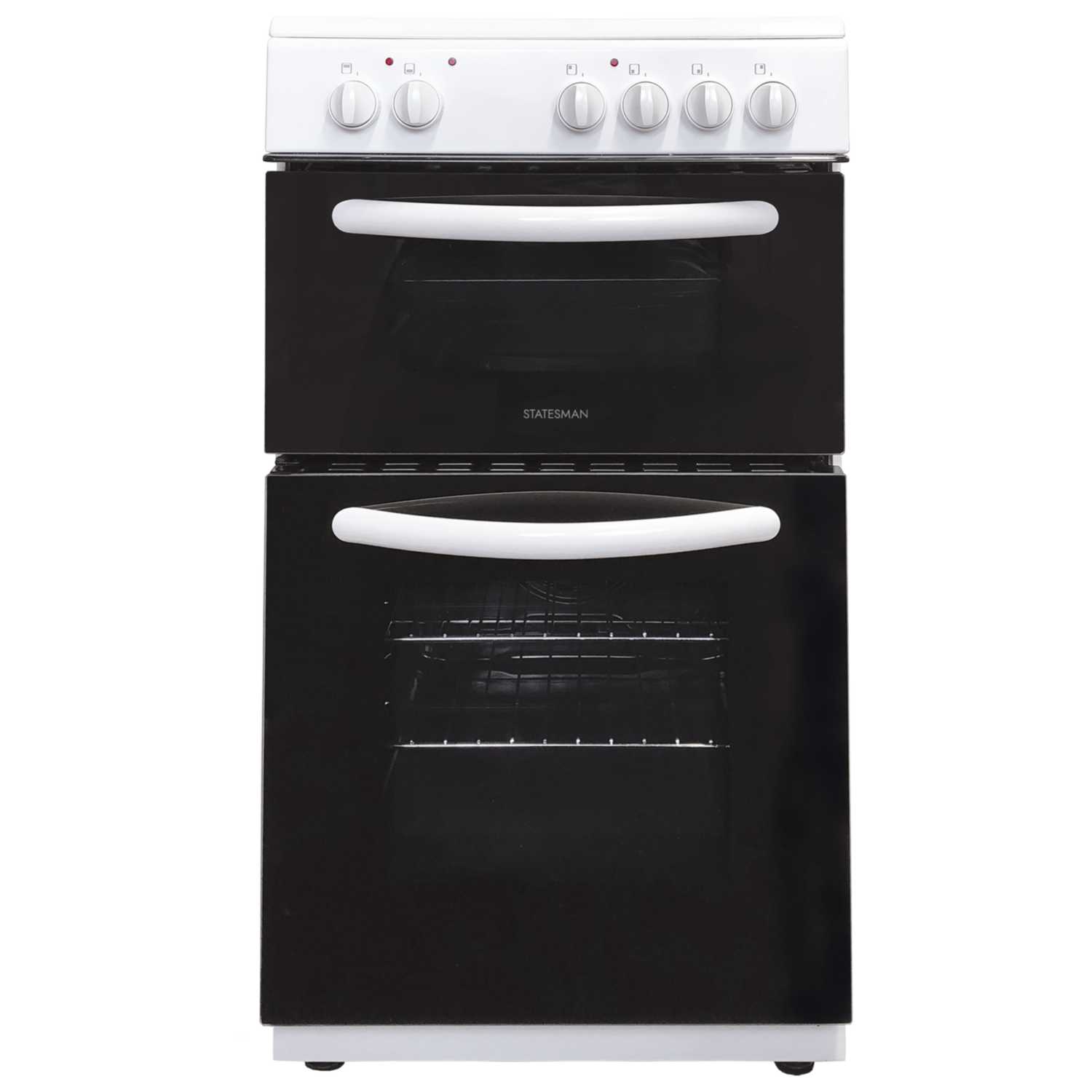 Statesman EDC50W 50cm Double Oven Electric Cooker White thumbnail image