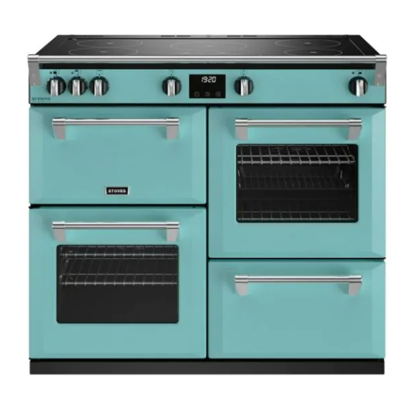 Stoves Richmond Deluxe 110cm Induction Range Cooker - Country Blue thumbnail image