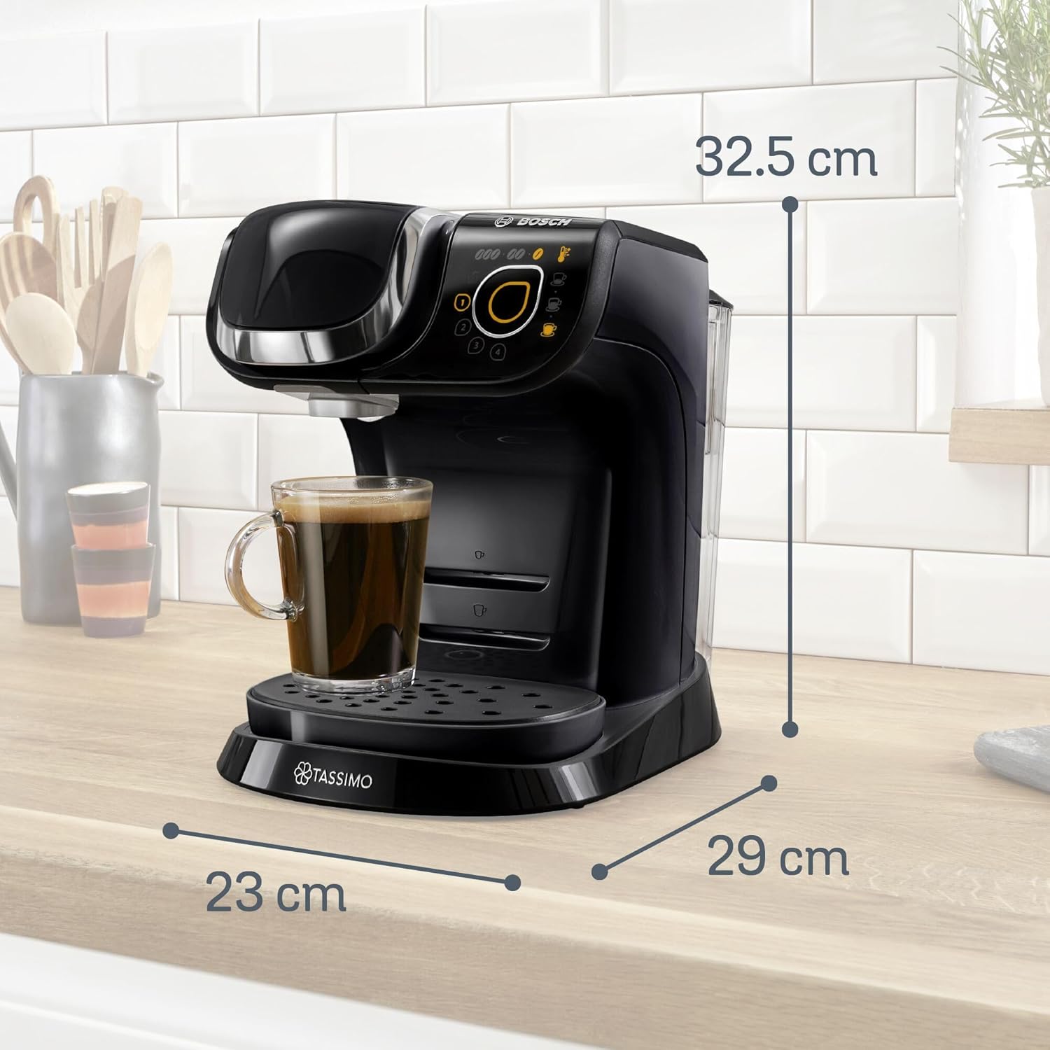 TASSIMO by Bosch My Way 2 TAS6502GB Hot Drinks Machine - Black thumbnail image