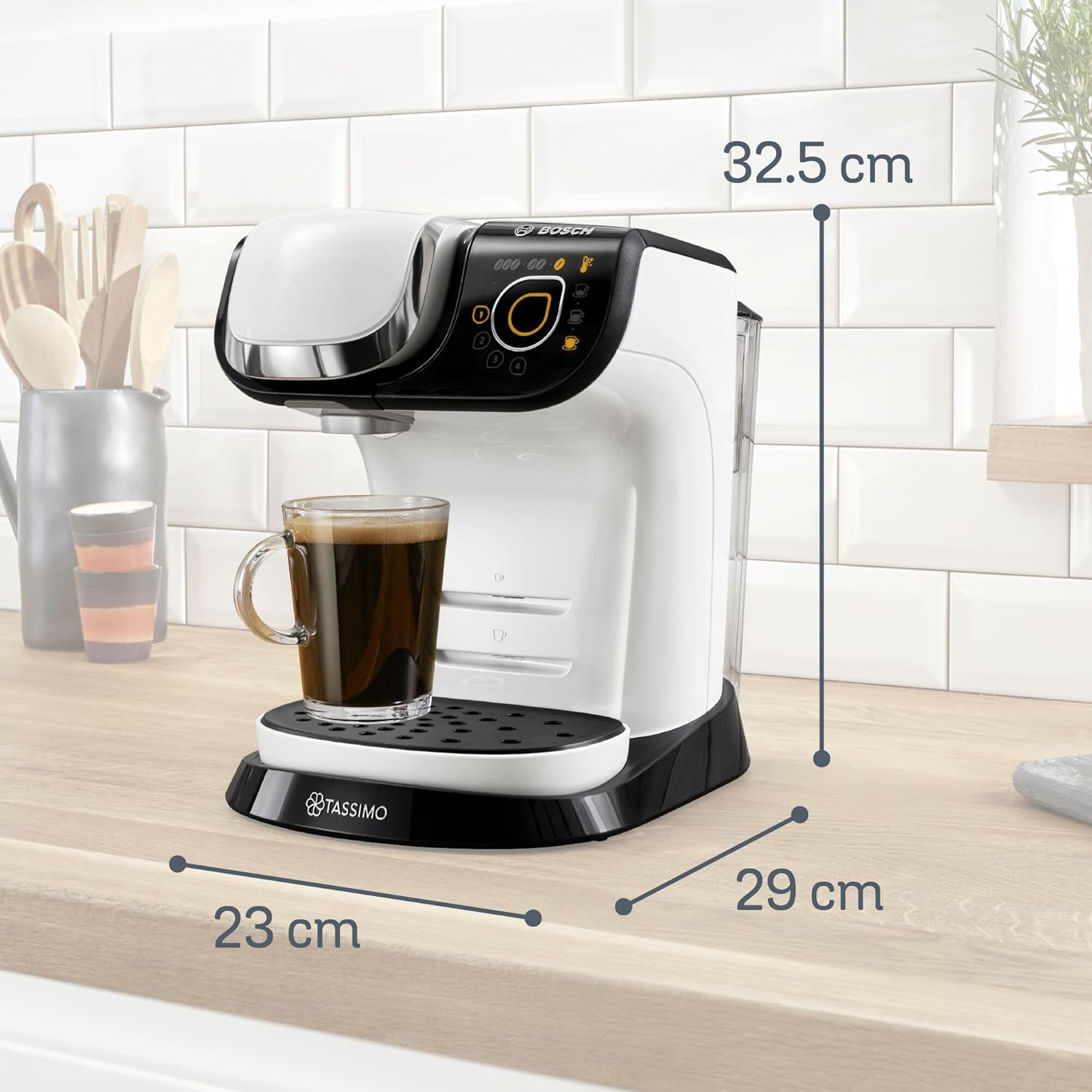 TASSIMO by Bosch My Way 2 TAS6504GB Hot Drinks Machine - White thumbnail image