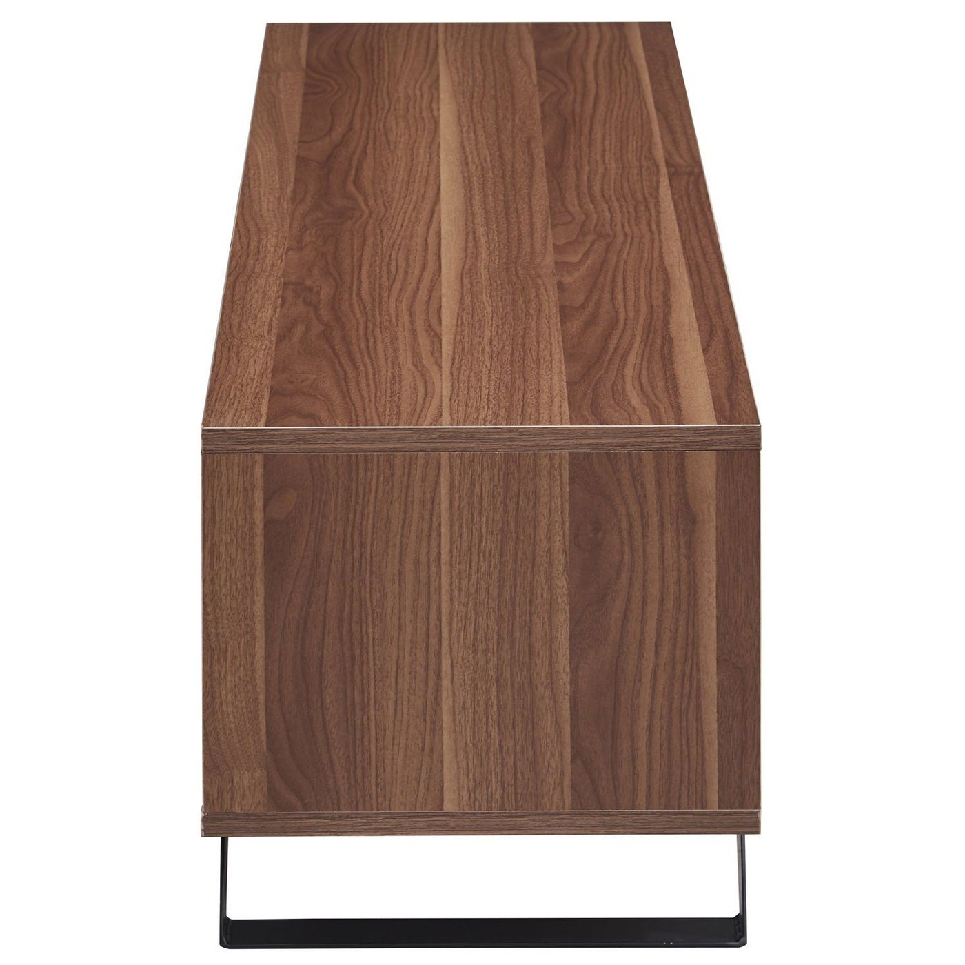 TTAP Miami 1050 TV Stand in Walnut and Black thumbnail image