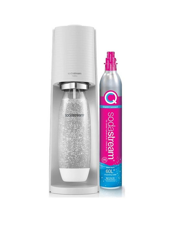Sodastream Terra Sparkling Water Maker - White thumbnail image