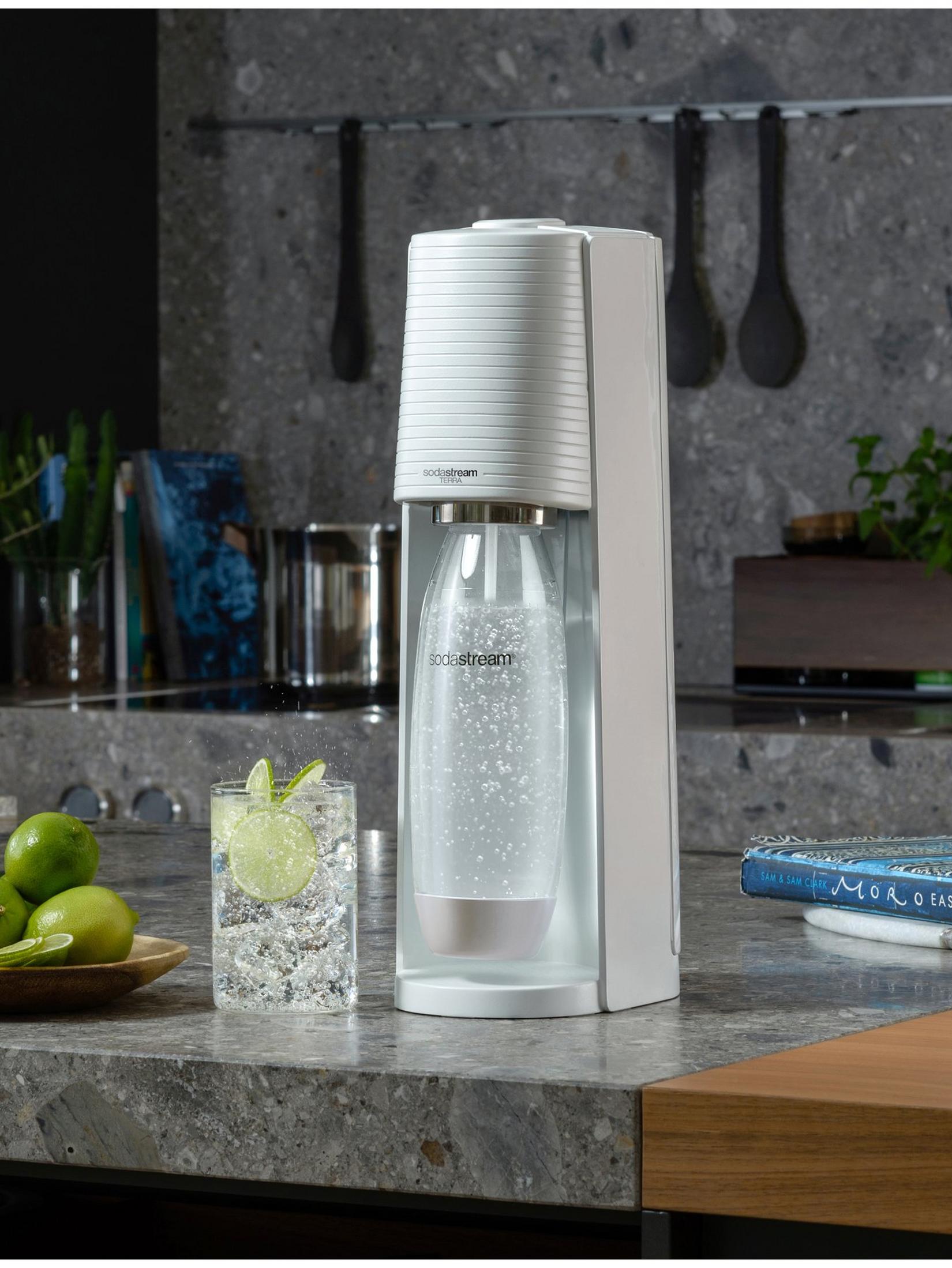 Sodastream Terra Sparkling Water Maker - White thumbnail image