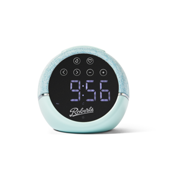 Roberts ZEN Duck Egg Blue FM Clock Radio thumbnail image