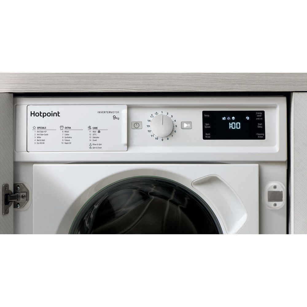 Hotpoint BIWMHG91485 UK Integrated 9 kg 1400 Spin Washing Machine thumbnail image