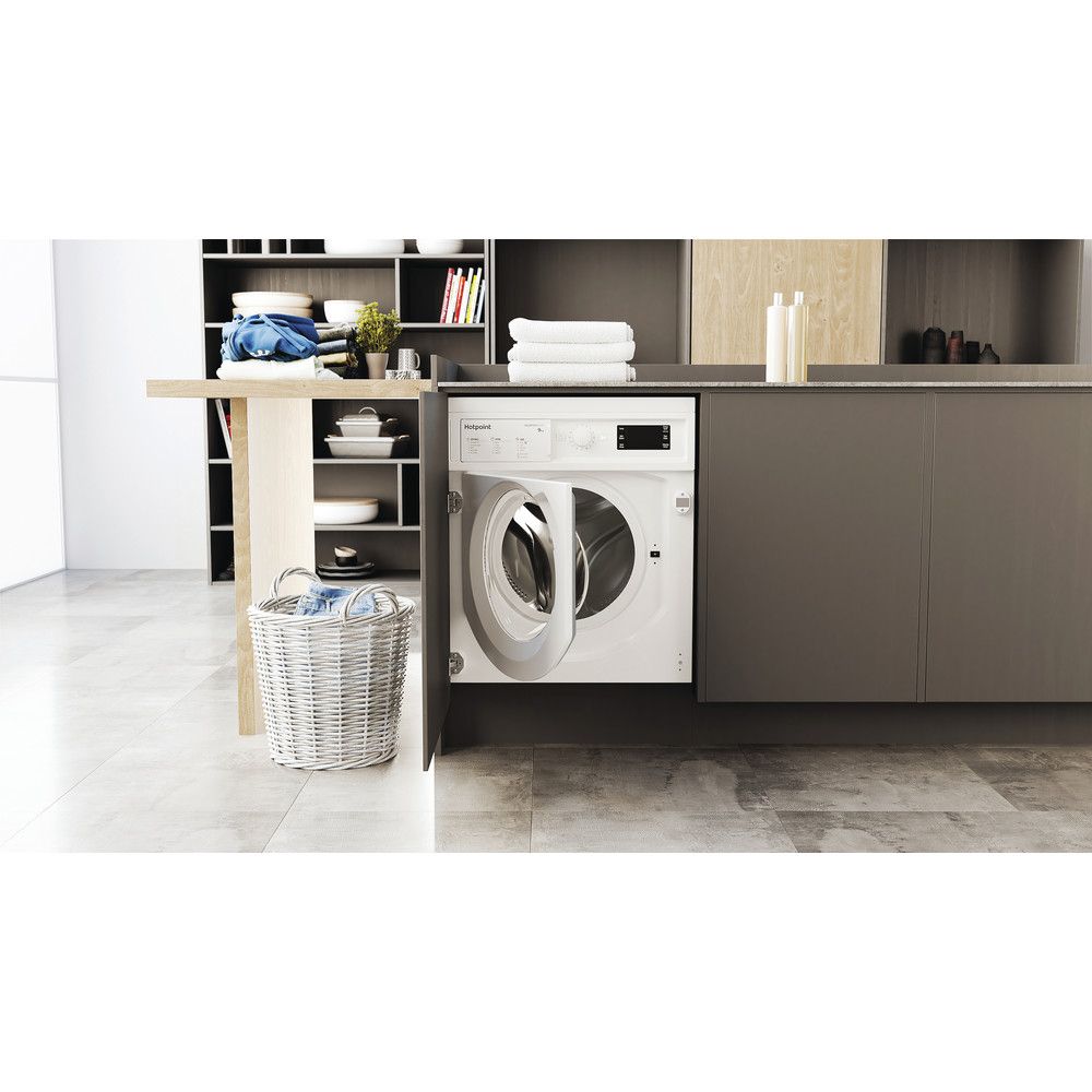 Hotpoint BIWMHG91485 UK Integrated 9 kg 1400 Spin Washing Machine thumbnail image