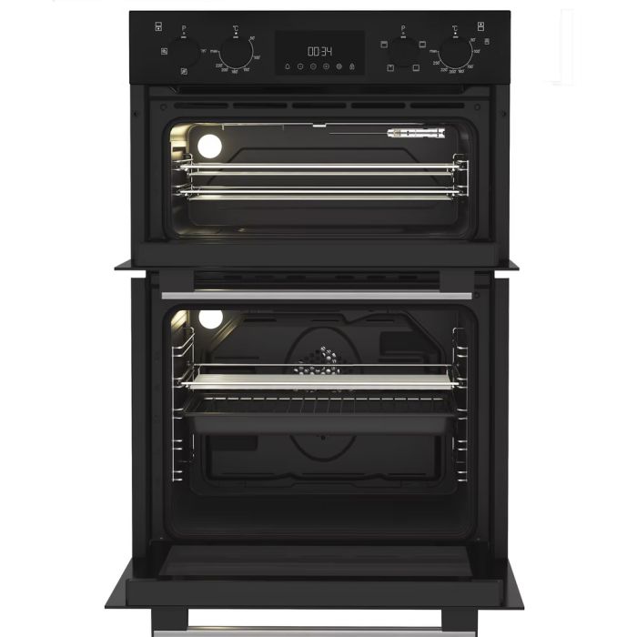 Hotpoint DIH10DB 60cm Built-In Electric Double Oven in Black thumbnail image