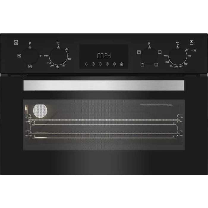 Hotpoint DIH10DB 60cm Built-In Electric Double Oven in Black thumbnail image
