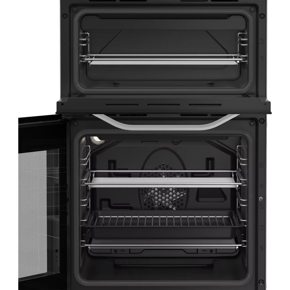 Hotpoint HDE5VDCW 50cm Wide Double Oven Electric Cooker thumbnail image