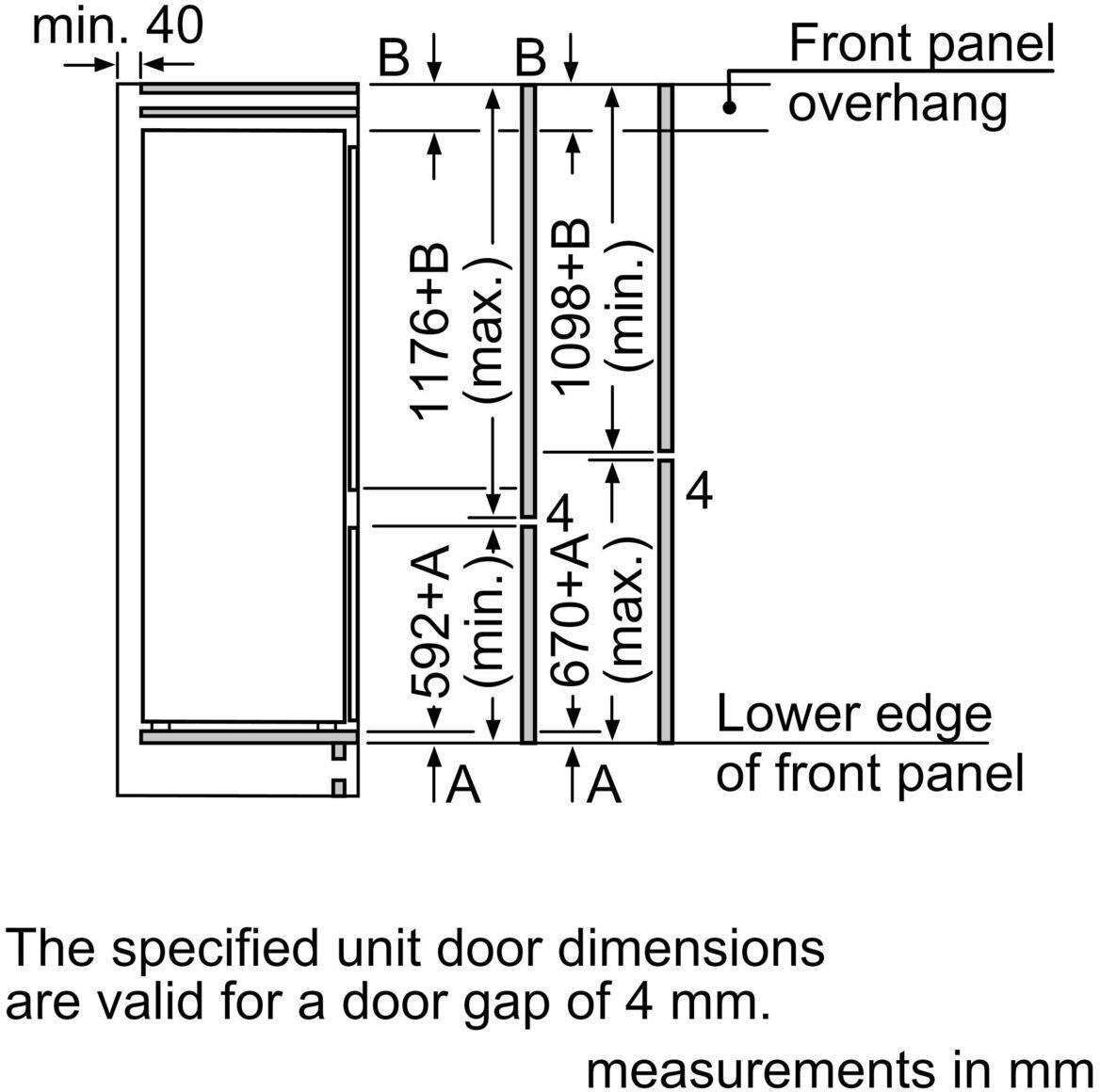NEFF KI5872SE0G Integrated 70/30 Fridge Freezer thumbnail image