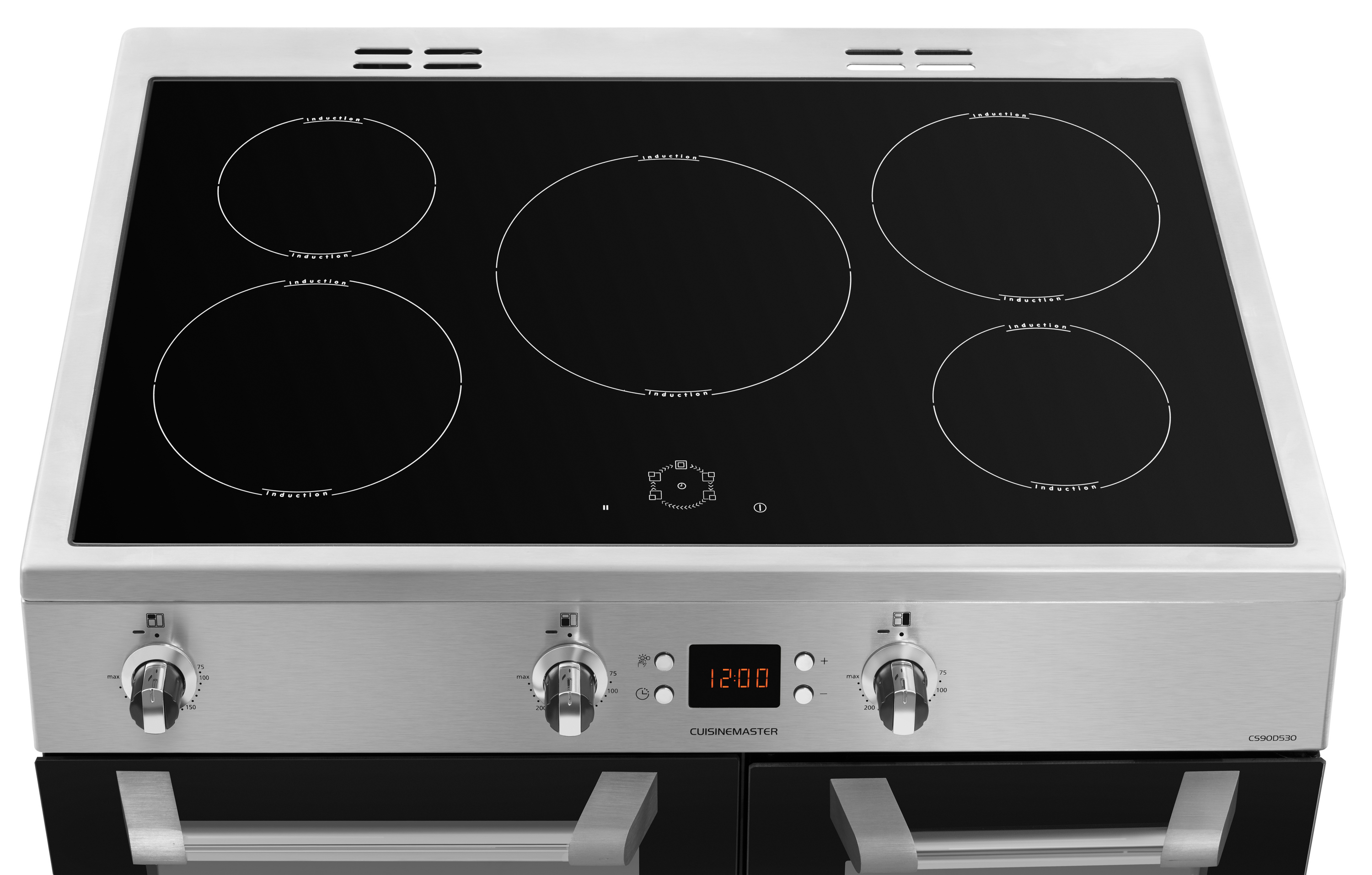 Leisure CS90D530X Cuisinemaster 90cm Induction Range Cooker in Stainless Steel thumbnail image