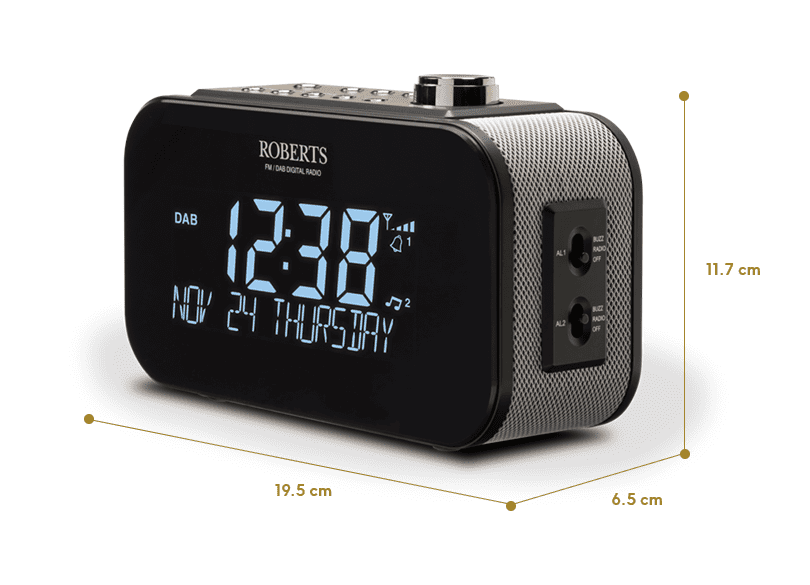 Roberts ORTUS3BK Clock Radio thumbnail image