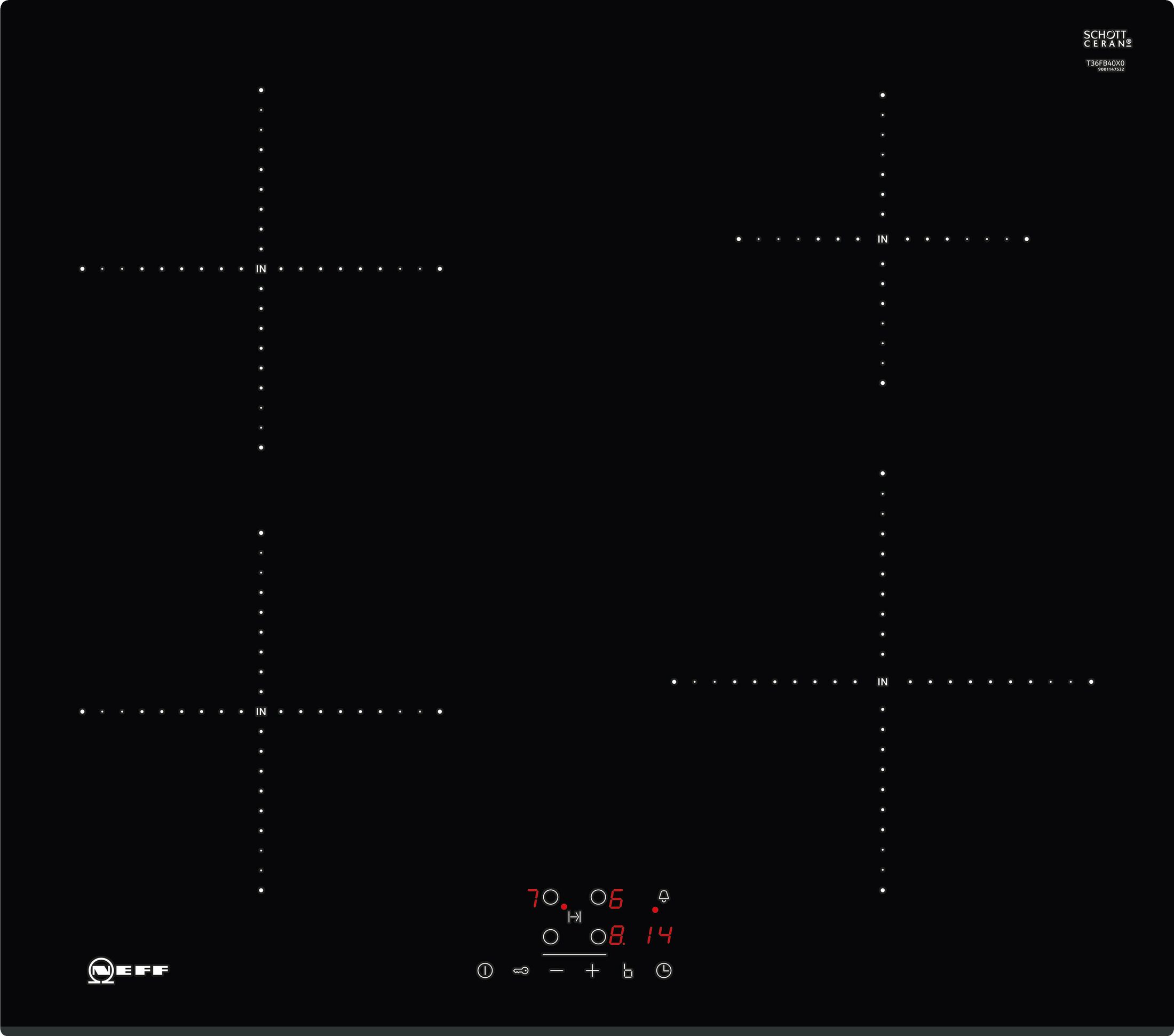 NEFF N50 T36FB40X0 59cm Induction Hob thumbnail image