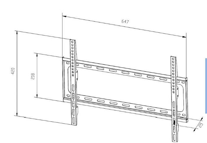 TTAP TTD604F Fixed TV Bracket thumbnail image