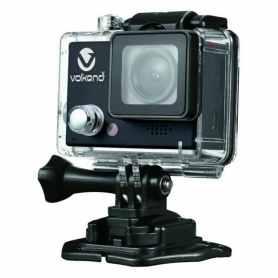 VOLKANO Ultra HD UHD 4k Waterproof Adrenalin Action Camera - VBACAM-013BK