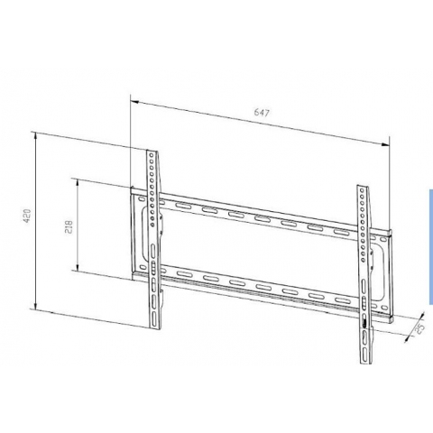 TTAP TTD604F Fixed TV Bracket