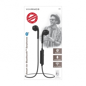 Vivanco 38909 Smart Air 3 Bluetooth Stereo Earphones - Space Grey - 1